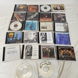 Jazz Music CD Lot of 22 Brass Band Swing Blues Ragtime Trumpet American German